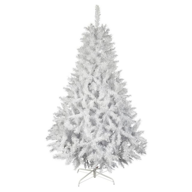 Árbol de Navidad Naviplastic Bavaro de lujo color Blanco de 220 cm
