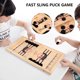 thumbnail image 4 of Juguetes de hockey de escritorio Madera Fast Sling Puck Juego de mesa Juguetes Montessori para adultos, ni帽os, juegos de fiesta familiar, juguetes (ni帽o), 4 of 6
