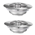 thumbnail image 4 of Kit de 2 filtros de desagüe para fregadero de cocina, coladores y tapones, filtros de cesta Estilo B, 4 of 9