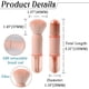 thumbnail image 2 of Set de 4 en 1 de mini pinceles de maquillaje retráctiles de viaje; pinceles de fibra sintética para base, polvos, sombra de ojos y labios, para mujeres y cosméticos faciales, 2 of 2
