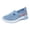 Sky Blue, variant on Orthopedic Shoes for Women Wide Width Comfortable Lightweight Slip on Sneakers Non Slip Arch Support 2026 Walking Shoes Pink Size 9