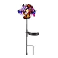 thumbnail image 2 of Wosthever Luz solar flor impermeable al aire libre interior jardín calle parque paisaje camino césped decoración estaca lámpara iluminación Iluminación y accesorios Wosthever HA067616-00B, 2 of 6