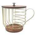 thumbnail image 4 of Estante para cápsulas de café, taza de almacenamiento, jaulas para cápsulas de café, cesta para cápsulas de café, almacenamiento de cápsulas de café Con tapa, 4 of 9