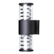 thumbnail image 3 of Pantalla De Plástico De Aluminio Resistente Al Agua De 24 W, Lámparas De Pared Led, Lámpara De Pared Ip65, Enchufe E27 Para Exteriores Cateissary HA025434-08, 3 of 6