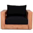 thumbnail image 6 of Meridian Furniture Tulum Black Water Resisting Outdoor Chair, 6 of 8