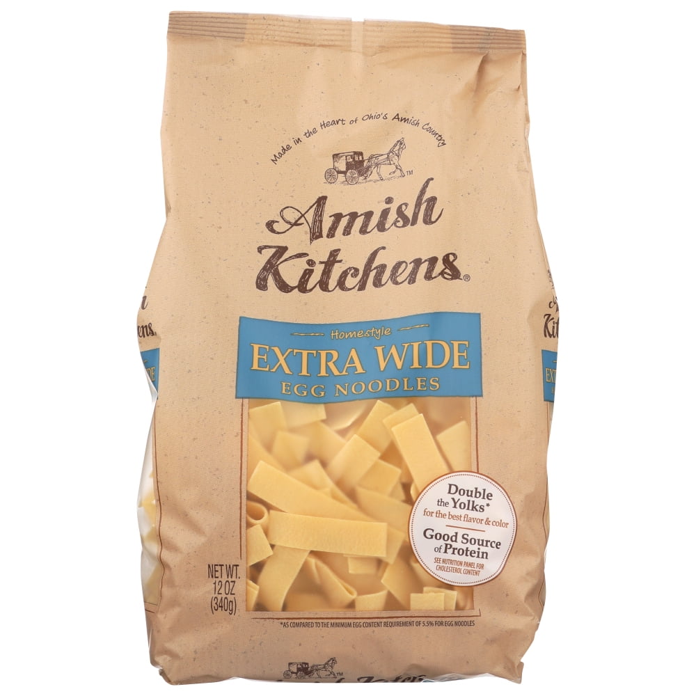 Amish Kitchens Extra Wide Egg Noodles, 12 Oz