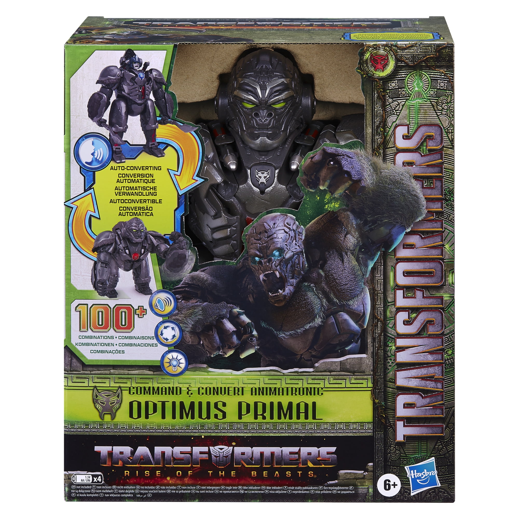 Transformers Collectible Child Action Figures, Plastic Multicolor, 5.39 x 10 x 12.01 Inches, 3.1 lb