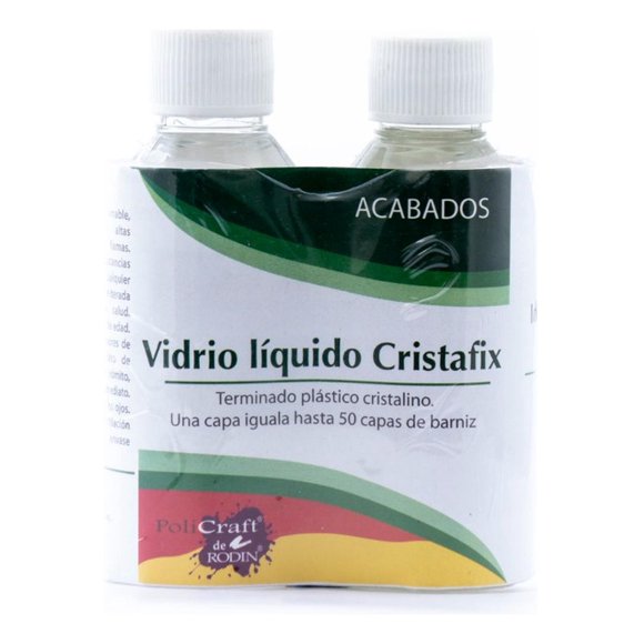 Juego De Resina Cristafix 250Ml Policraft