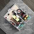 thumbnail image 3 of 60W Voltage Converter, DIN Rail Mount Transformer Industrial Power Regulator Input for Industrial Applications, 3 of 7