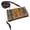 MEDIUM BROWN, variant on Cowhair Leather Western Tri Fold Wallets Cell Phone Holder