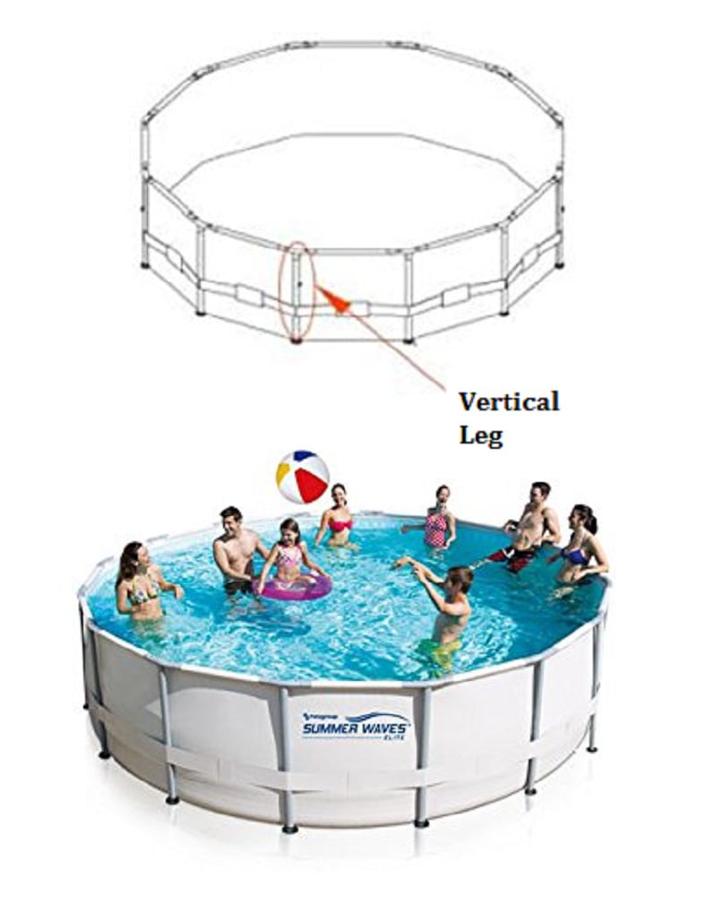 Summer Waves Leg Cap/Foot for Above Ground Pool  12x30 