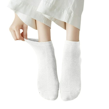 

GWAABD Shoe Socks for Women Stockings To Keep Warm Sock Lightweight Cotton Socks