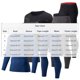 thumbnail image 2 of Ceisia Warm Breathable Mens Slim Fit Solid Color Thermal Underwear Set Gifts, 2 of 8