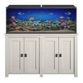 thumbnail image 4 of Farmington 55 Gallon Aquarium or Terrarium Tank Stand, Ivory Pine, 4 of 16