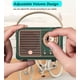 thumbnail image 3 of Altavoz Bluetooth Dosmix Retro Vintage Verde, 3 of 9