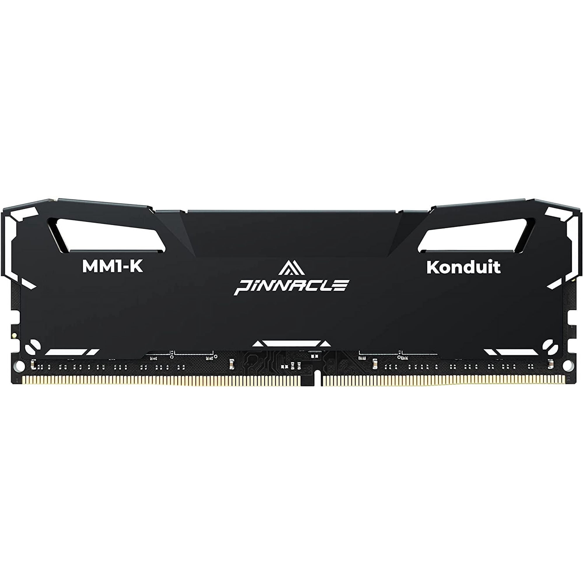 Timetec Pinnacle Konduit 8GB DDR4 3200MHz PC4-25600 CL16-18-18-38 XMP2.0 Overclocking 1.35V Compatible for AMD and Intel Desktop Gaming PC Memory Module RAM - Black