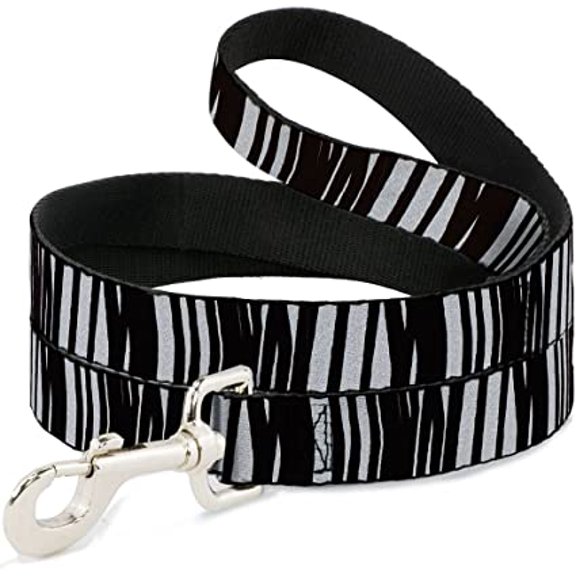 Dog Leash Zebra 4 Feet Long 0.5 Inch Wide