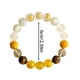thumbnail image 4 of Pulsera natural de cinco cristales con cuarzo rutilado, ojo de tigre y piedras. Equilibra la energía y atrae la riqueza. Cadena para la mano para hombres y mujeres., 4 of 7