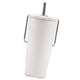 thumbnail image 5 of Taza térmica de acero inoxidable para té y café, ideal para restaurantes, salones y camping. Blanco, 5 of 9