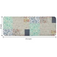 thumbnail image 7 of Pioneer Flower Floral Print Pattern Kitchen Rug Mat,Kitchen Runner Rugs Non Skid Washable,Decorative Kitchen Floor Mats for Kitchen,Sink,Laundry,17"x47.2", 7 of 7