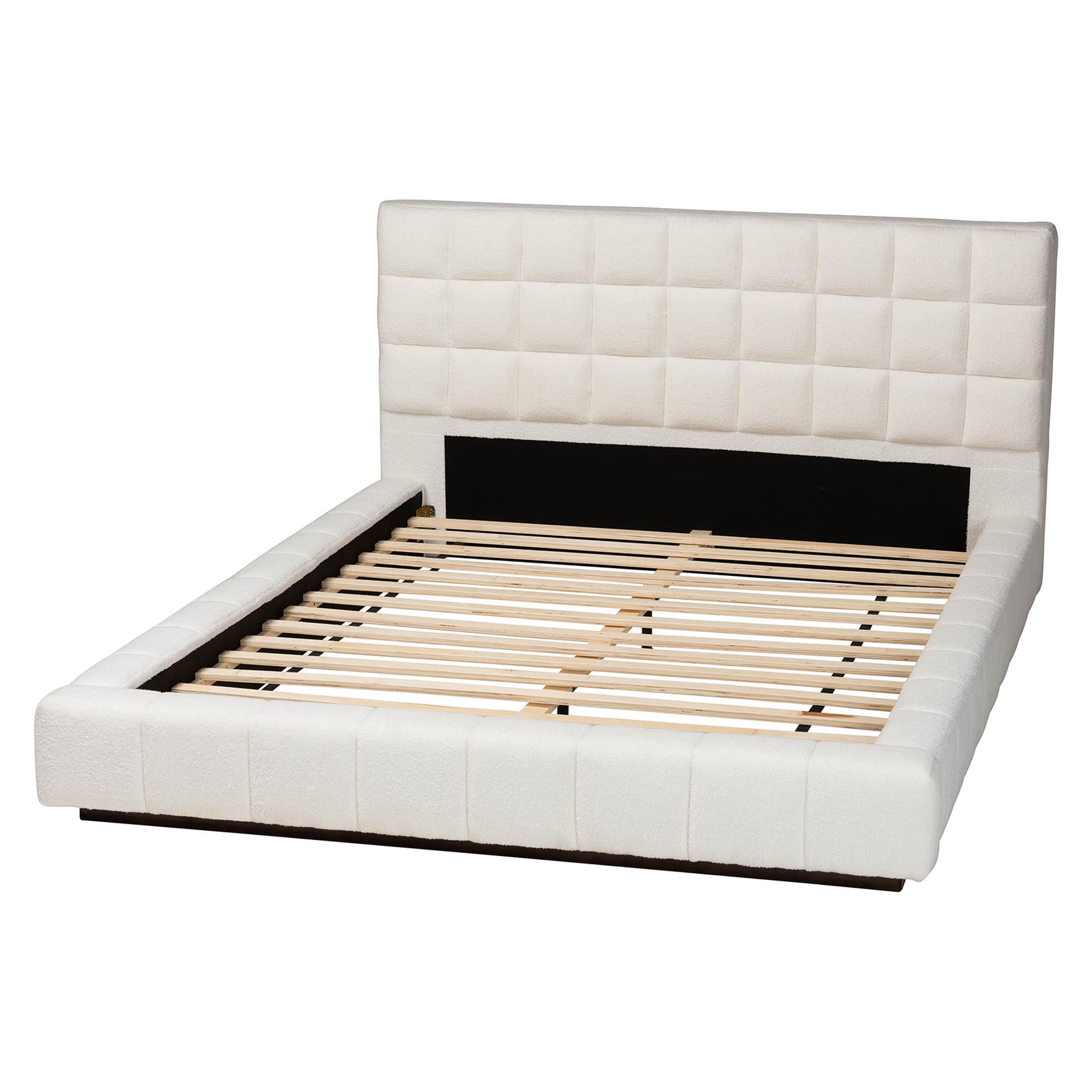 Baxton Studio Braylin Modern Platform Bed, Queen, -