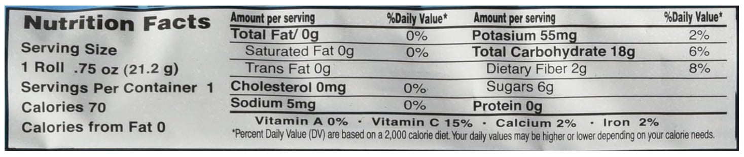 Jovy Strawberry Flavor Fruit Roll 0.75 oz (Pack of 18)