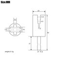 thumbnail image 2 of Bobinadora de cuerdas para montar guitarra, cabezal de taladro eléctrico, piezas de herramientas para bajo acústico, 2 of 6