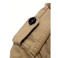 thumbnail image 3 of Men's Outdoor Fashion Comfortable Breathable Retro Cotton Jacket Windproof Comfy Coat For Autumn And Winter, 3 of 6