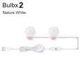 thumbnail image 1 of LED Makeup Mirror Light Bulb Lights Stepless Dimmable Wall Lamp 6 10 14Bulbs Kit for Dressing Table ,Widely Use, 1 of 7