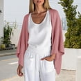 thumbnail image 4 of MEICHEN Shawl Wraps for Women, Womens Autumn Spring Summer Casual Solid Elegant Cardigan Tops Beach Towel, Fall Winter Fashion Accessories, 4 of 5