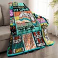 thumbnail image 3 of Video Game Gifts for Men - Gifts for Video Game Lovers Men Game Blanket for Teen Boys Men Adults, Gamer Soft Comfortable Travel Blanket for Girls, Game Blankets Present for Kids Son, 3 of 6