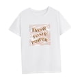 thumbnail image 4 of Camiseta de mujer Salvador con cuello redondo ropa deportiva suave para uso diario XL, 4 of 7