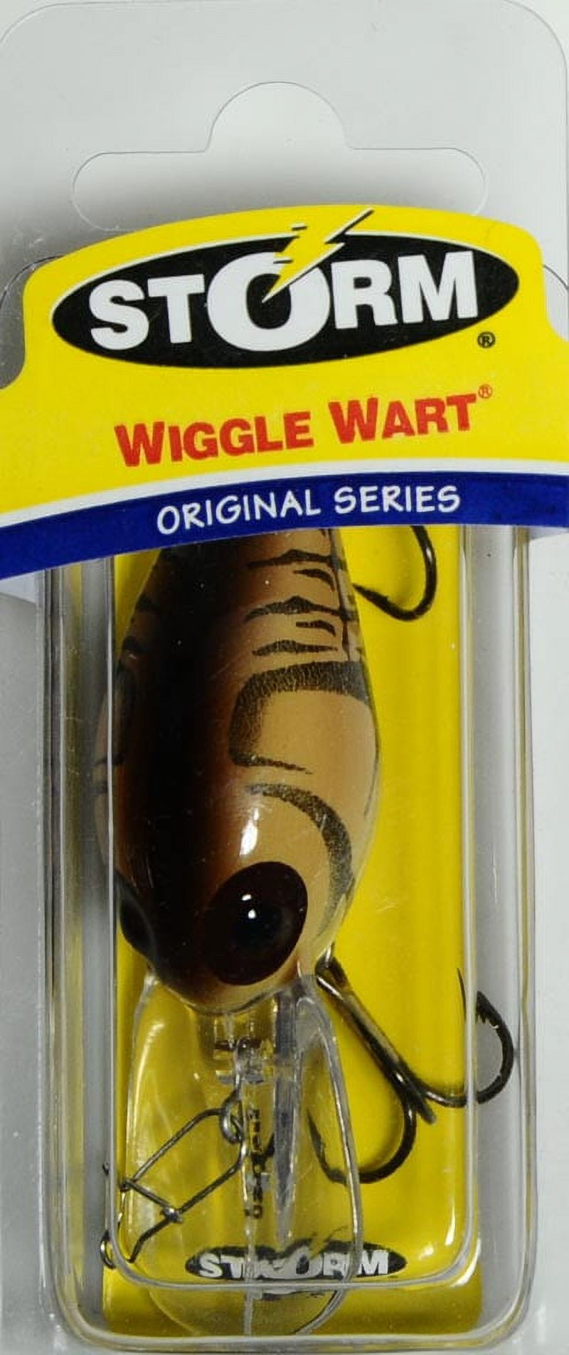 Storm Original Wiggle Wart 05 Crankbait Fishing Lure 2 3/8oz Naturistic  Brown Crayfish 