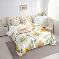 thumbnail image 3 of Manfei Vintage Flowers Bedding Comforter Set 7-Piece for Children Teens Adults,Chic Floral Blossoms King Bedding Sets,Spring Garden Ultra Soft Bed Sheets,Microfiber Bedroom Decor,Reversible, 3 of 8