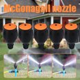 thumbnail image 2 of Rociador de agua de 5 uds sistema de riego de jardín de plantas de rotación automática de 360 ​​grados Hugtrwg Para estrenar, 2 of 6