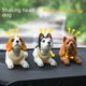 thumbnail image 2 of Adornos para coche Lindo perro con cabeza movible Adornos para coche Muñeco de dibujos animados Tablero de instrumentos Muñeco de peluche creativo con cabeza movible de perro, 2 of 6