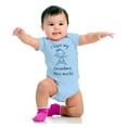thumbnail image 4 of I Love My Grandma This Much Cute Romper Boys or Girls Infant Baby Brisco Brands 6M, 4 of 7