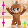 thumbnail image 5 of Just Play furReal Peanut The Playful Monkey Interactive Toy, 15-inch Realistic Plush, Kids Toys for Ages 4 Up, 5 of 5