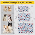 thumbnail image 4 of 18"x 27.5" - Extra Large Dog Feeding Mat, Absorbent Mats for Dog Food and Water Bowl, Pet Placemat for Dogs, Cats, Puppy Accessories - (Paw Print Patriotic Star), 4 of 6