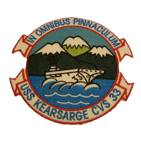 Uss Essex Class - IN OMNIBUS PINNACULUM USS KEARSARGE CVS-33 PATCH USN NAVY SHIP ESSEX CLASS