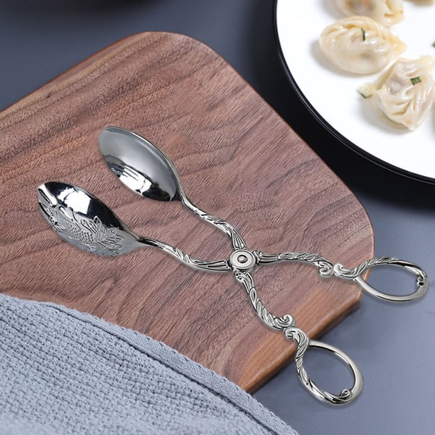 Pinza de aleación de zinc Macarena multiusos para alimentos