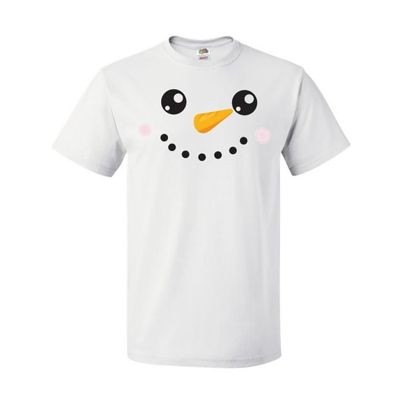 Inktastic Snowman Head, Snowman Face, Carrot Nose T-Shirt