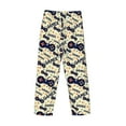 thumbnail image 3 of Vsdgher Game Controller Print Mens Pajama Pants Sleep & Lounge Pants, PJ Bottoms With elastic waistb and Pockets, 3 of 5