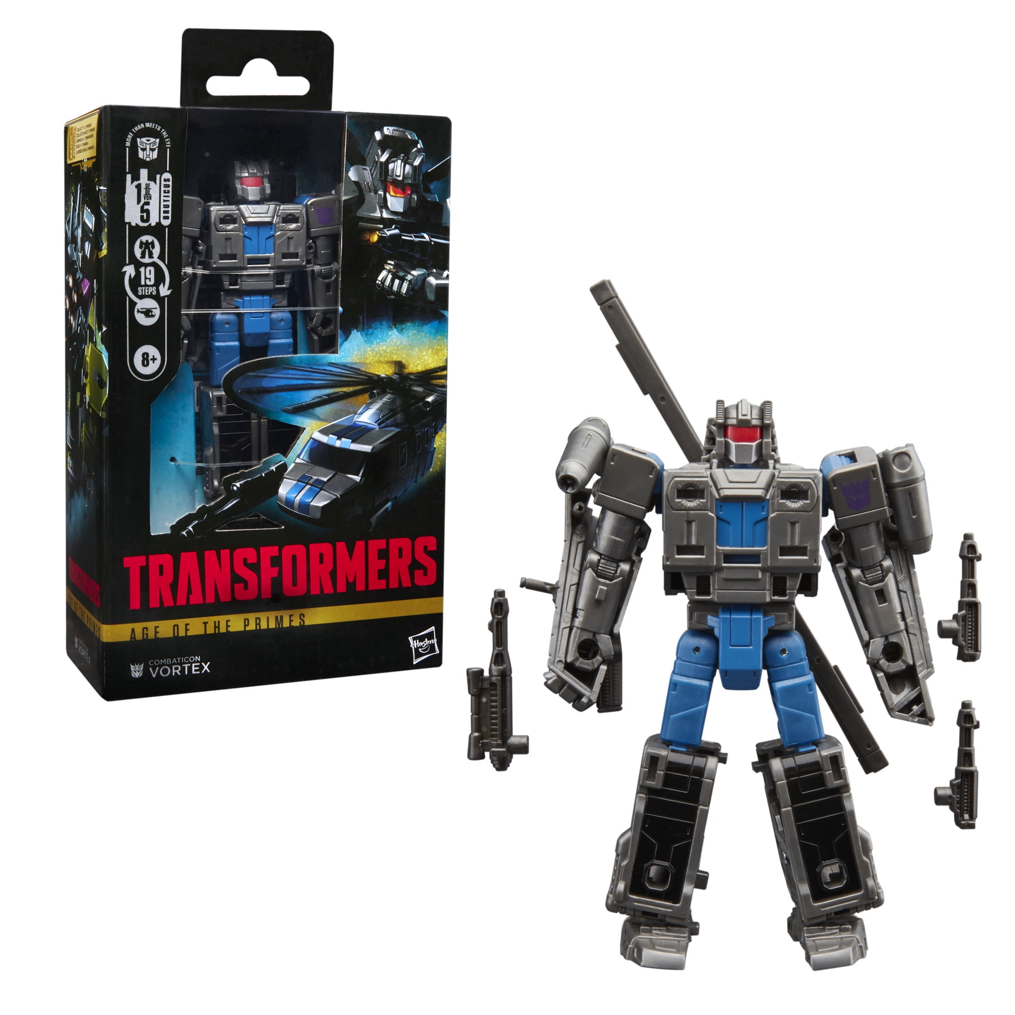 Transformers Age of the Primes Deluxe Class Combaticon Vortex 5.5 Inch Action Figure