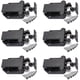 thumbnail image 1 of 6 piezas, pestillos de liberación táctil para abrir, pestillos de cajón no magnéticos, pestillo de puerta de muebles de armario, pestillo táctil Sincero Electrónica, 1 of 4