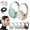 2pcsC, variant on Echosilence X Headphones, Inallseason Headphones, Memory Foam Ear Cups, Beats Over Ear Headphones, Head Phones Over The Ears, for Travel, Home Office, Sport, Game, Gym (Blue)