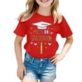 thumbnail image 3 of Hiijoy Little Girls Graduation Graphic Tee Short Sleeve Round Neck T-Shirt, Sizes 3-13, 3 of 3