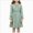 Green, variant on WXFAZCVU Girls Long Sleeve Dress Crewneck Casual Party Dresses Kids Back to School Outfits Size 10-11 Years