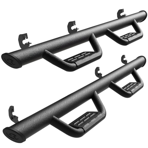 Tyger Auto Tyger Access Running Boards Compatible with 2015-2026 Chevy Colorado GMC Canyon | Crew Cab | TG-AS2C24002 | Textured Black Drop Step Rail