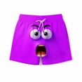 thumbnail image 3 of Pantalones cortos de bolsillo para niños con cordón elástico estampado casual traje de baño pantalones de cinco puntos, 3 of 8